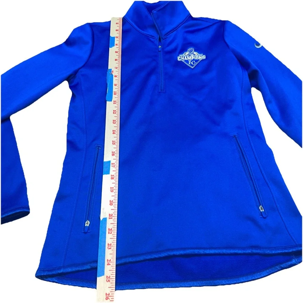 Nike Golf Therma Fit 2015 Kansas City Royals World Series Champion 1/4 Zip Small